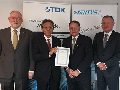 foto noticia TDK-Lambda adquiere Nextys SA para ampliar su presencia en el mercado de fuentes de alimentación de carril DIN.